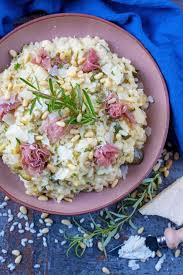 Courgette Risotto With Parma Ham Recipe Risotto Healthy Dinner Choices Healthy Dinner Options