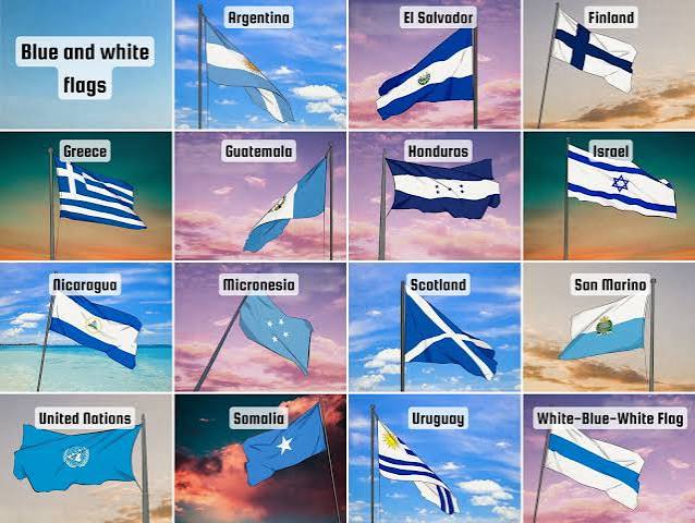 15 Countries with Blue and White Flags (+ Their Meanings)