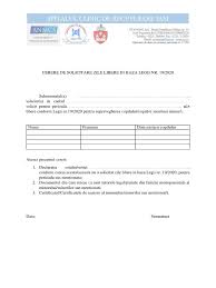 Din legea 210/1999 privind concediul paternal Cerere De Solicitare Zile Libere In Baza Legii Nr