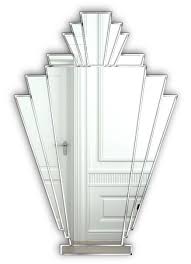 Art Deco Black And Gold Mirror Art Deco Mirror Babushka Clear Bronze Mirror Art Deco Decor Art Deco Mirror