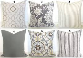 Gray Pillows Tan Throw Pillow Covers Grey Pillows Grey Throw Etsy In 2020 Tan Throw Pillow Grey Pillows Grey Pillow Covers