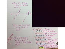 The lessons in this unit cover: Showme Parallel Lines And Transversals