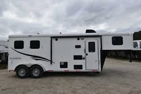 Value, comfort and the featherlite durability meet in the gooseneck living quarters horse trailer model 7841. Used 2017 Bison 2 Horse Trailer With Living Quarters Dixie Horse Mule Co