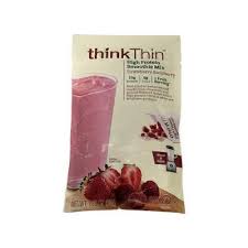 Mixing it together when you're mixing protein power with vegetable or fruit juice, you can use just a shaker bottle. Think Thin High Protein Smoothie Mix 1 38 Oz Instacart
