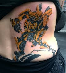 Transformers bumblebee tattoos saved us. Transformers Tattoo