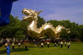Chinese Dragon Parade Balloon - Fabulous Inflatables, Golden Dragon,  Festival Parade