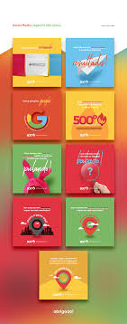 social media agencia 500 graus on behance social media branding design social media design graphics social media branding