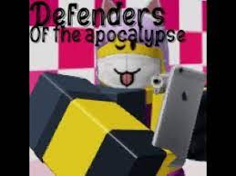 Roblox defenders of the apocalypse codes : Cutie Code Defenders Of The Apocalypse Youtube
