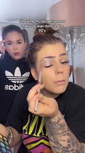 90s Makeup and Daughter