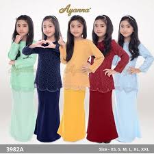 Sila masukkan email anda jika ingin mendapat update terkini koleksi girls. Asikin Baju Kurung Lace Budak Baju Kurung Kanak Kanak 3982a Xs Xxl Baju Raya 2020 Ay2020 Shopee Malaysia