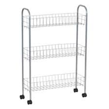 Great for storing items in a small space. Whitmor 3 Tier Household Rolling Cart Reviews Cleaning Organization Home Macy S