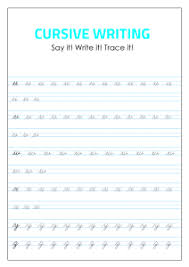 Use in preschool or kindergarten. Lowercase Cursive Alphabet Tracing And Writing U Z Worksheets For Second Third Grade English Worksheets Schoolmykids Com