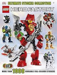 Lego hero factory coloring pictures high quality template. Lego Hero Factory Ultimate Sticker Collection