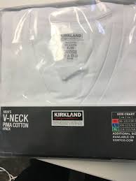 Kirkland White T Shirts Size Chart Dreamworks