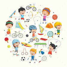 Alibaba.com owns large scale of cartoon sports images in high definition, along with many other relevant product images elegant sports,range rover sport 2008,fox sports. Vector Collection Of Kids And Sport Equipment Sport Illustration Kids Printables Kids