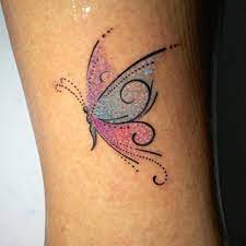 Hugo Tattoo Arts On Instagram Tatuagem Com Pinturas Em Pontilhismo Tattoo Buterfly Pontilhismo Tatu Butterfly Ankle Tattoos Thyroid Tattoo Cancer Tattoos