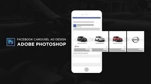 16 Facebook Carousel Psd In 2020 Facebook Ads Design Social Media Mockup Facebook Carousel Ads