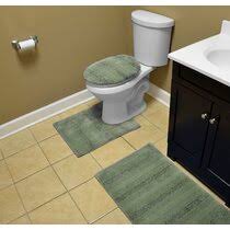 Toilet lid cover and rug set. Toilet Seat Covers Wayfair