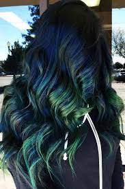 30 Captivating Ideas For Green Hair That Will Inspire You To Take The Plunge Hair Styles Blue Green Hair Lilac Hair