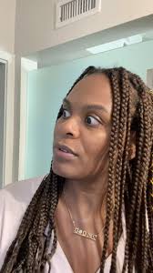 Baby Donna said we’ve come to the end of the road with these braids and she  sick of me😂😂😂😂😂. Stay tuned for @donnasrecipe washday! #tabithabrown  #donnasrecipe