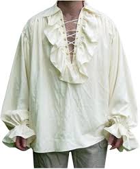 LOUJSB Mens Fashion Noble Bandage Gothic Shirt Dominican Republic | Ubuy