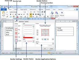 Borders Shades In Word 2010 Tutorialspoint