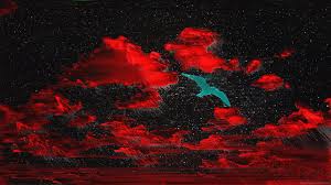 Red And Black Abstract Painting Glitch Art Abstract Red Night Sky 4k Wallpaper Hdwallpaper Desktop Glitch Art Abstract Wallpaper Art Paintings For Sale