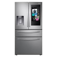 Home depot extended warranty review (2020). Samsung 27 7 Cu Ft Family Hub 4 Door French Door Smart Refrigerator In Fingerprint Resistant Stainless Steel Rf28r7551sr The Home Depot