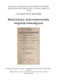 Calameo Jean Baptiste Calvino Nouveau Dictionnaire Nicois Francais