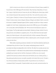 Origins Of The Cold War Essay