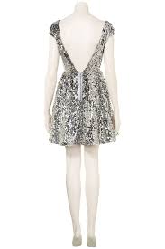 Topshop Silver Sequin Skater Dress Chic Prom Dresses Dresses Party Dress Inspiration