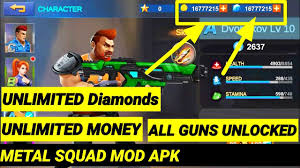 Shooting game mod apk en happymoddownload. Metal Squad Mod Apk Unlimited Coins Metal Squad Hack Gameplay Youtube