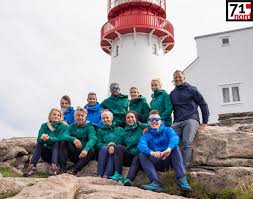 Skipet lastet med norges tøffeste kjendiser i tromsø. Bergans Of Norway