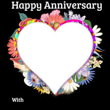 Online anniversary card maker free. Wedding Anniversary Card With Name And Photo Free Edit
