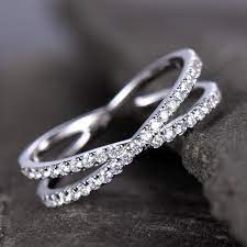 X Ring Criss Cross Ring X Cross Ring Wedding Band Gold X Ring Etsy Unique Diamond Rings Wedding Ring Bands Engagement Rings Twisted