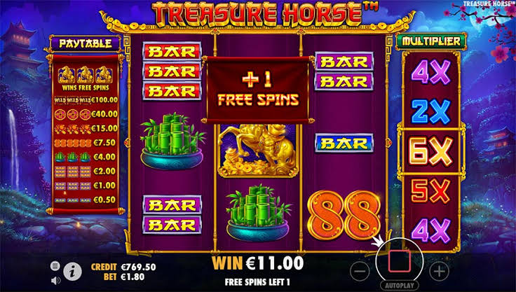 Treasure Horse (Pragmatic Play) Slot Review & Demo