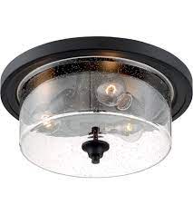 Moroccan series the commercial electric 4 ft. Nuvo 60 7291 Bransel 3 Light 15 Inch Matte Black Flush Mount Fixture Ceiling Light