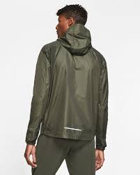 nike repel mens hooded running jacket