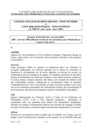 Download iate, european union, 2017. Calameo Lexique Hydrocarbures