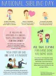 This day is to celebrate the special bond you have with your siblings. National Sibling Day Imgur