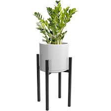 There are a lot of different styles of plant stands here, from modern to classic to farmhouse. Mid Century Modern Plant Stand 10 Inch Walmart Com Walmart Com