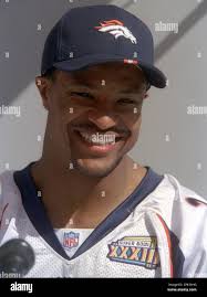 NFL FILE: Steve Atwater of the Denver Broncos during Super Bowl XXXIII  Media Day. (Icon Sportswire via AP Images Stock Photo
