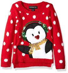 Or you grab one of the mens ugly christmas sweaters for your buddy who never dresses festive. Blizzard Bay Girls Ugly Christmas Sweater Penguin Buy Online In Isle Of Man At Isleofman Desertcart Com Productid 49199639