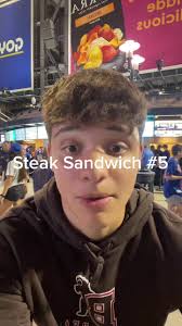 5th review steak sandwich #fyp #foodreview #steak #steaksandwich #citifield  #nyc #mets