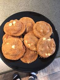White Chocolate Walnut Pumpkin Spice Cookies Using Costco Krusteaz Pumpkin Spice Quick Bread Mix Pumpkin Spice Cookies Spice Cookies Pumpkin Spice Bread