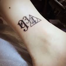 Harry Potter Platform 9 3 4 Tattoo Idea Tattoos Harry Potter Tattoos Harry Potter Tattoo