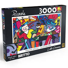 2.14 oblea de papel de. Tudo Sobre Puzzle 3000 Pecas Romero Britto