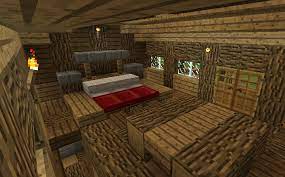 Medieval Rustic Log Cabin Blueprints For Minecraft Houses Castles Towers And More Grabcraft