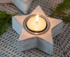 Tea light holder, wooden anniversary, tea light candles, farmhouse decor, rustic candle holder, bridesmaid gifts, wood candle holder, mantle decor, mindfulness gift, star candle holder, 5th anniversary gift, advent candle holder, living room decor ⭐️ description & details ⭐️ this. Small White Wooden Distressed Star Tea Light Holder By Retreat Home Maison Rustic