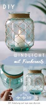 Aber es macht spaß und man kann danach richtig stolz sein auf so ein großes und repräsentatives werk. Makramee Windlicht Mit Fischernetz Knoten Diy Anleitung
